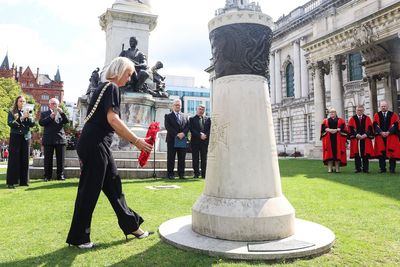 Valour of Belfast VC recipient marked at VJ Day 80th anniversary in city
