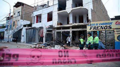 Explosion in high-crime area in northern Peru injures 10 and damages 25 homes