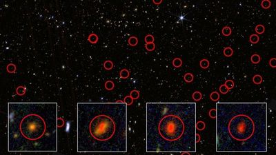 James Webb Space Telescope uncovers 300 mysteriously luminous objects. Are they galaxies or something else?