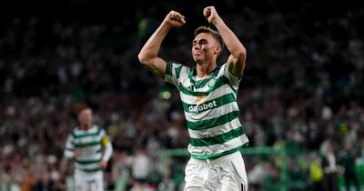 Celtic 4 Falkirk 1: Murray celebrates new deal by helping sweep Bairns aside