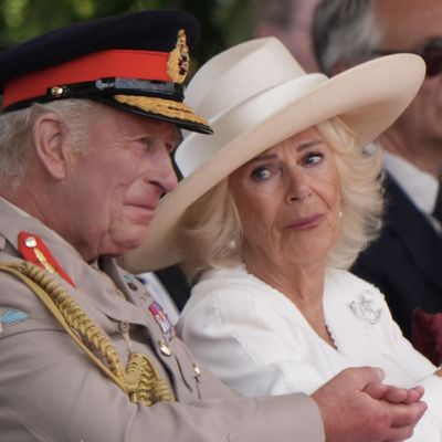 Queen Camilla Started Crying When King Charles Was Called "Brave" in an Unexpected "Off Script" Moment at VJ Day Ceremony