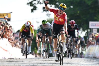 Circuit Franco-Belge: Jonas Abrahamsen charges from breakaway on uphill finish for victory