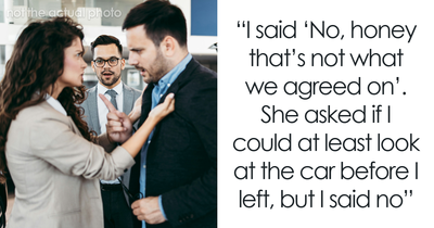 Husband Shuts Down $56K Lexus Purchase, Walks Wife Out Of Dealership