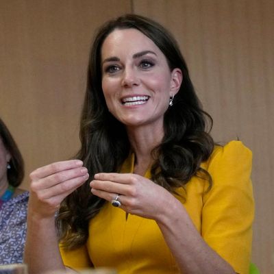 Royal Fans Praise Kate Middleton's Relatable Reaction to a Coughing Baby Interrupting an Official Engagement in Viral Video Clip