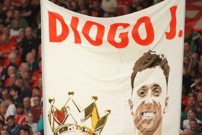 Liverpool fans sing You’ll Never Walk Alone in emotional tribute to Diogo Jota and his brother Andre Silva