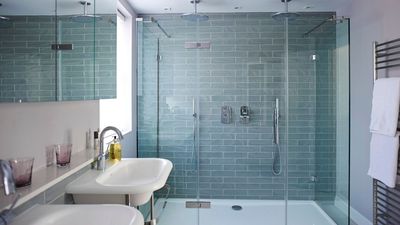 Forget terrible suction shower shelves, this drill-free organizing hero is the customizable alternative that stays put