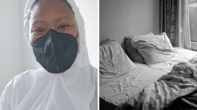 ‘This is crazy I had no idea’: Woman unzips Memory Foam Mattress to clean it. What she sees next puts her in a hazmat suit