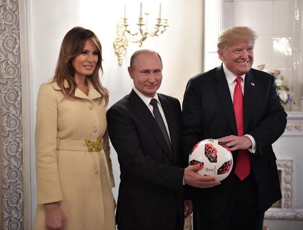 Donald Trump reportedly delivered letter from first lady to Vladimir Putin