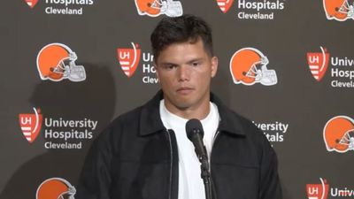 Dillon Gabriel Clarifies Viral Interview Response During Browns-Eagles Game