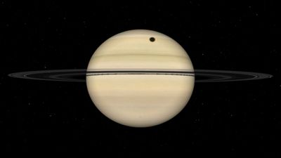 Titan darkens Saturn in rare shadow transit on Aug. 19: Here's how to see it