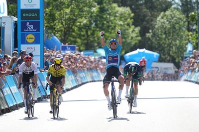 Tour of Denmark stage 5: Mads Pedersen sprints to third stage victory and wins overall
