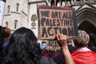 Home secretary defends Palestine Action arrests: ‘More than a regular protest group’