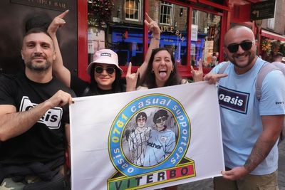 Fans excited for Oasis Dublin concert as band returns to Ireland after 16 years