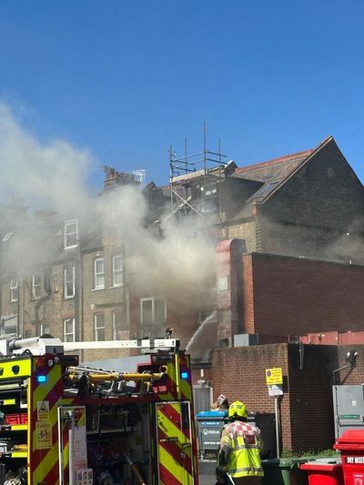 Twickenham fire: Firefighters tackle blaze at popular London dining street as area cordoned off