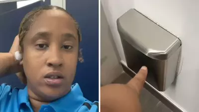 ‘I’m 36 and this is the first I’m hearing of this’: Cleaner walks into female public restroom. Then she reveals how you’re using the metal boxes wrong