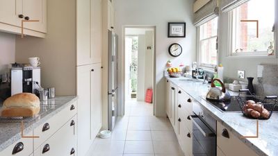 10 clever ways to stop a galley kitchen feeling claustrophobic