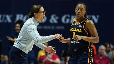 Fever Coach Saluted Kelsey Mitchell's Late Heroics in OT Win vs. Sun