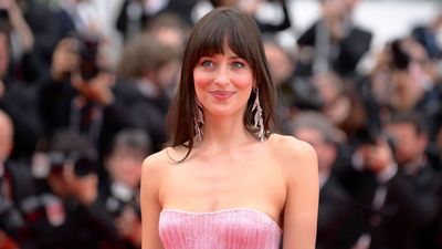 Dakota Johnson's painted green kitchen is convincing us to give our cabinets a seasonal update