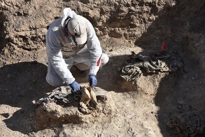 Iraq starts mass grave excavation from ISIL (ISIS) carnage south of Mosul