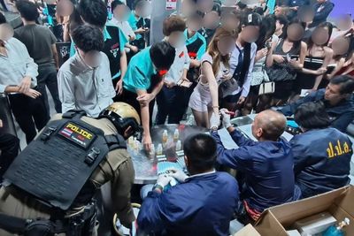 Tourists found with drugs in Bangkok pub raid