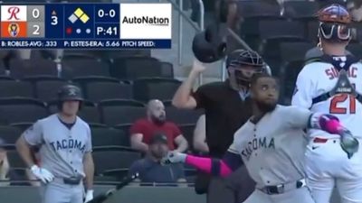 Mariners' Victor Robles Ejected for Bonkers Meltdown After HBP in Minor Leagues