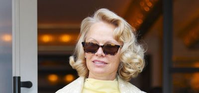 Pamela Anderson once again embraces this universally flattering hue, the butter yellow trend is the shade that keeps on giving
