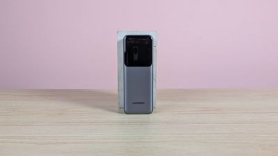 I was thankful for this Ugreen power bank's retractable cable, but its 20,000mAh capacity wasn't enough to charge my laptop fully