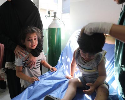 US aid group ‘distressed’ at block on medical visas for Gaza children