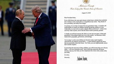 Melania Trump’s letter to Vladimir Putin goes viral with many questioning if it was written by AI
