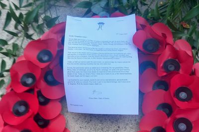 Prince Harry’s secret tribute to Philip found at VJ Day memorial