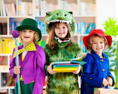 My kids may be in terribly crafted costumes, but the real magic of Book Week is in the pages
