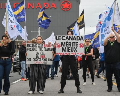Flight attendant union leaders ‘ready to go to jail’ as Air Canada strike outlawed