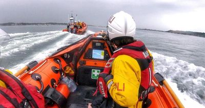 Sea rescue launched after person falls off cliff at Scottish castle