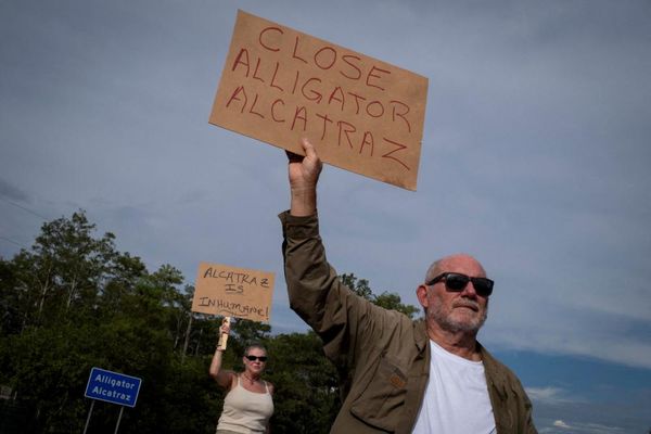 People detained at ‘Alligator Alcatraz’ in Florida face abuse and denied due process, say lawyers