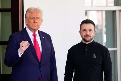FTSE 100 edges up ahead of Trump-Zelensky talks