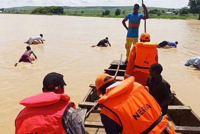 At least 25 people are missing after a boat capsized in Nigeria's northwest