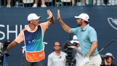 Scottie Scheffler's Stand-In Caddie Earns $360,000 Bonus After BMW Championship Win