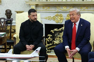 Trump Caught On Hot Mic Saying He Believes Putin 'Wants To Make a Deal' For Him: 'As Crazy As It Sounds'