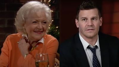 The NSFW Way David Boreanaz Says Betty White Hit On Him During Her Bones Guest Appearance