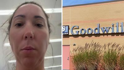 ‘And then they have the nerve to ask me to donate’: Goodwill shopper spots Target duvet cover. She can’t believe how much the thrift store is selling it for