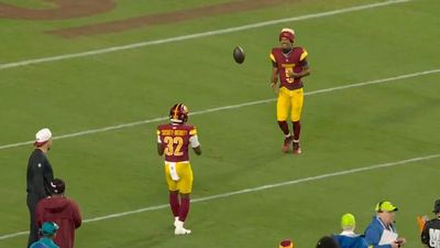 Jayden Daniels Had Such a Classy Move After Teammate's First NFL Touchdown