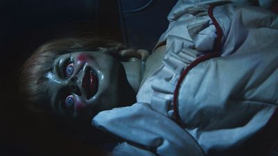 The Conjuring: Last Rites popcorn bucket features everyone's favorite haunted doll – and I don’t want that thing in my house