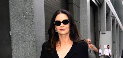Catherine Zeta-Jones' latest look will help transition your favourite florals from one season to the next