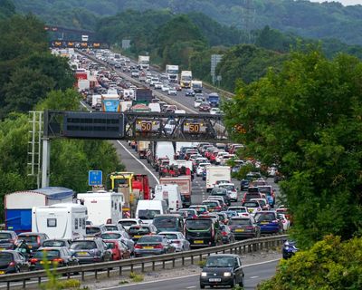 Bank holiday weekend travel disruption expected on British roads and rail