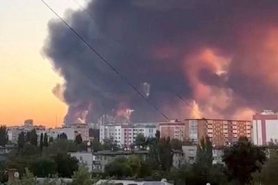 Russia pounds Ukraine with largest aerial bombardment in a month hours after Trump-Zelensky meeting