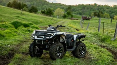 Can-Am Introduces an EV ATV With a Ton of Towing Capacity, and Motorcycle Roots