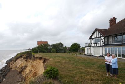 Woman, 88, fears her clifftop home will be lost to the sea if nothing is done