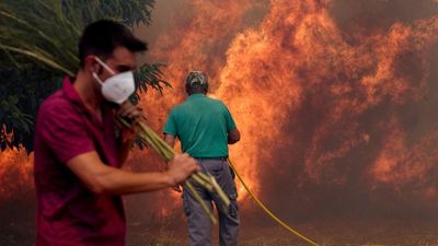 Spain battles record fires despite end of heatwave bringing cooler temperature