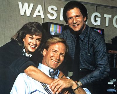 Broadcast News: a romcom set in a TV studio that manages to make integrity sexy