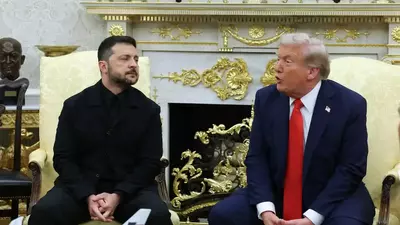 ‘You’re in the same suit. I changed mine’: Zelenskyy delivers fabulous snark to Marjorie Taylor Greene’s boyfriend